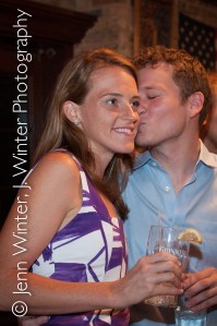 toast, rehearsal dinner, matt and chase