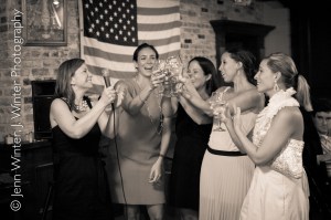 toast, rehearsal dinner, matt and chase